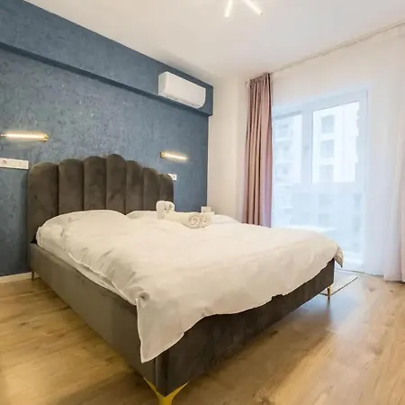 Апартаменты Luxury Premium One Bedroom North Area Бухарест